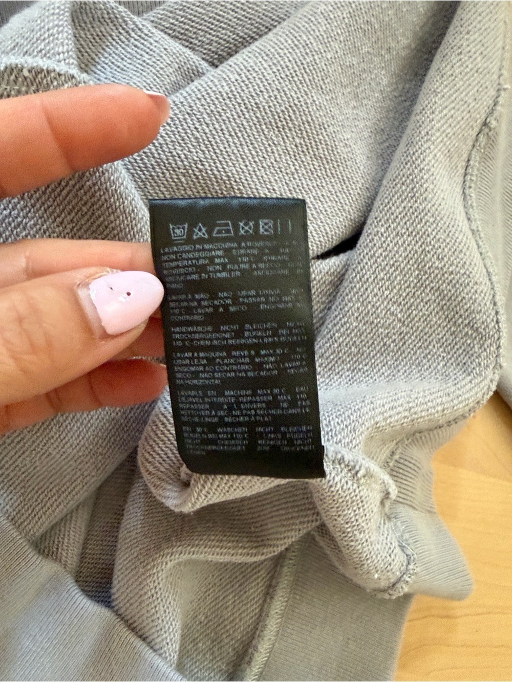 Raf Simons Gray Crewneck Sweatshirt with Black Photo Graphic - Picture 4 of 5